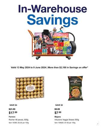 thumbnail - Costco catalogue - In-Warehouse Savings